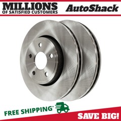 Front Brake Rotors Pair 2 for Dodge Durango 2011-2020 Jeep Grand Cherokee 3.6L