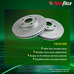 Full Set Front&Rear Disc Rotors for Skoda Superb 3T4 3T5 3V3 3V5 2008-2024
