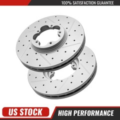 Front Disc Brake Rotors for 2015-2019 Ford Transit-150 Transit-250 Transit-350
