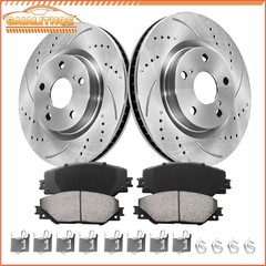 11.7in Front Rotors Pads for Toyota RAV4 Matrix Scion tC w/Third Row Seating