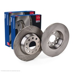 2x APEC Rear Brake Discs For VW PASSAT B7 (362) 2.0 TDI 103kW/140HP/1968cc