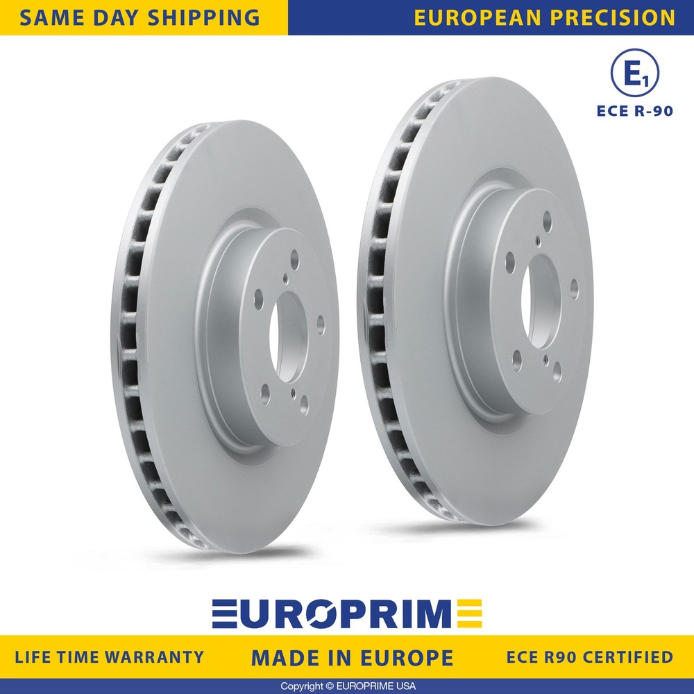 10.91 inch Front Disc Brake Rotors Set for 2017-2023 Subaru Impreza Replacement