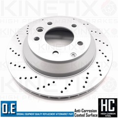 FOR AUDI Q7 3.0 TDI DRILLED FRONT REAR BRAKE DISCS BREMBO PADS WEAR SENSORS