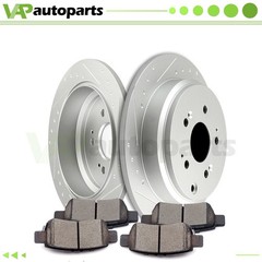 Rear Brake Pads And Rotors Fits Honda Odyssey EX EXL 3.5L 2005 2006-2010 313mm