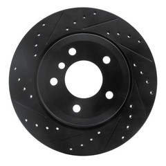 Dynamite Friction Rear Driver Side Disc Brake Rotor for BMW (633-31075L)