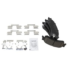 Rear Ceramic Pads Performance Drilled Slotted Zinc Coated Rotors & Calipers Kit