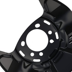 1pc Front Brake Dust Shield for Subaru Legacy 2005-2014 H4 2.5L Black 26290AG02A