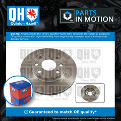 2x Brake Discs Pair Vented fits BEDFORD ASTRAMAX 1.6 Front 86 to 90 236mm Set QH