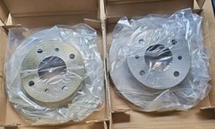 2 Disc Brake Rotor Wearever YH141443 fits 89-93 Nissan 240SX