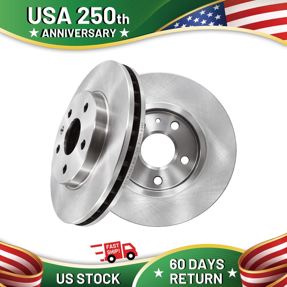 Front Disc Brake Rotors for BUICK ALLURE 2010 & CHEVROLET MALIBU LIMITED 2016