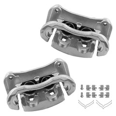FOR Toyota Highlander 2011-2019 Sienna Front Brake Rotors Ceramic Pads Calipers
