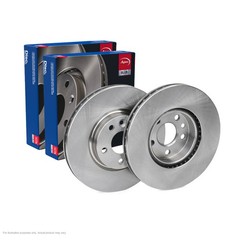 2x APEC Front Brake Discs For LAND ROVER RANGE ROVER EVO 177kW/241HP/1997cc