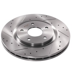 Front Brake Rotors & Pads Kit for Chrysler Voyager 2020-2021 Ram C/V 2012-2015