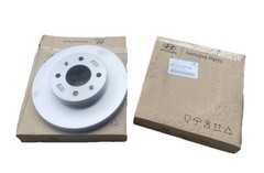 HYUNDAI KIA I10 Picanto Front Brake Disc Pair Genuine 51712-0X500