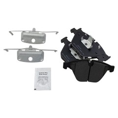 TRQ Performance Drilled Slotted Rotor & Metallic Brake Pad Front Kit