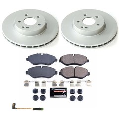 Powerstop Evolution Front 299.7mm Brake Discs & Calipers & Sensor Kit for Metris