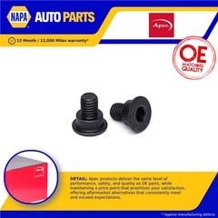 Brake Disc Screw Bolt fits BMW 330 2.0 3.0 3.0D 2000 on 34211161806 Apec Quality