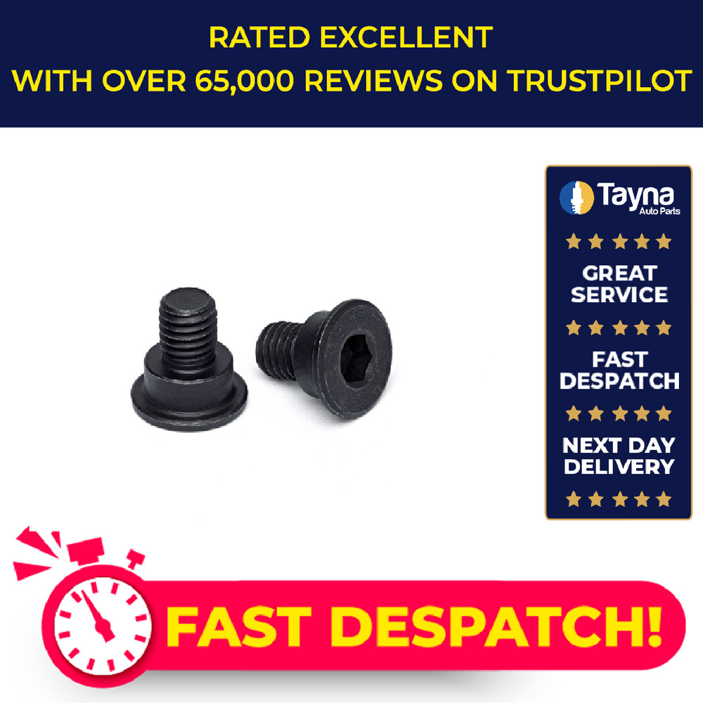 Brake Disc Screw Bolt fits BMW 318D 2.0D 2001 on 34211161806 Apec Quality New