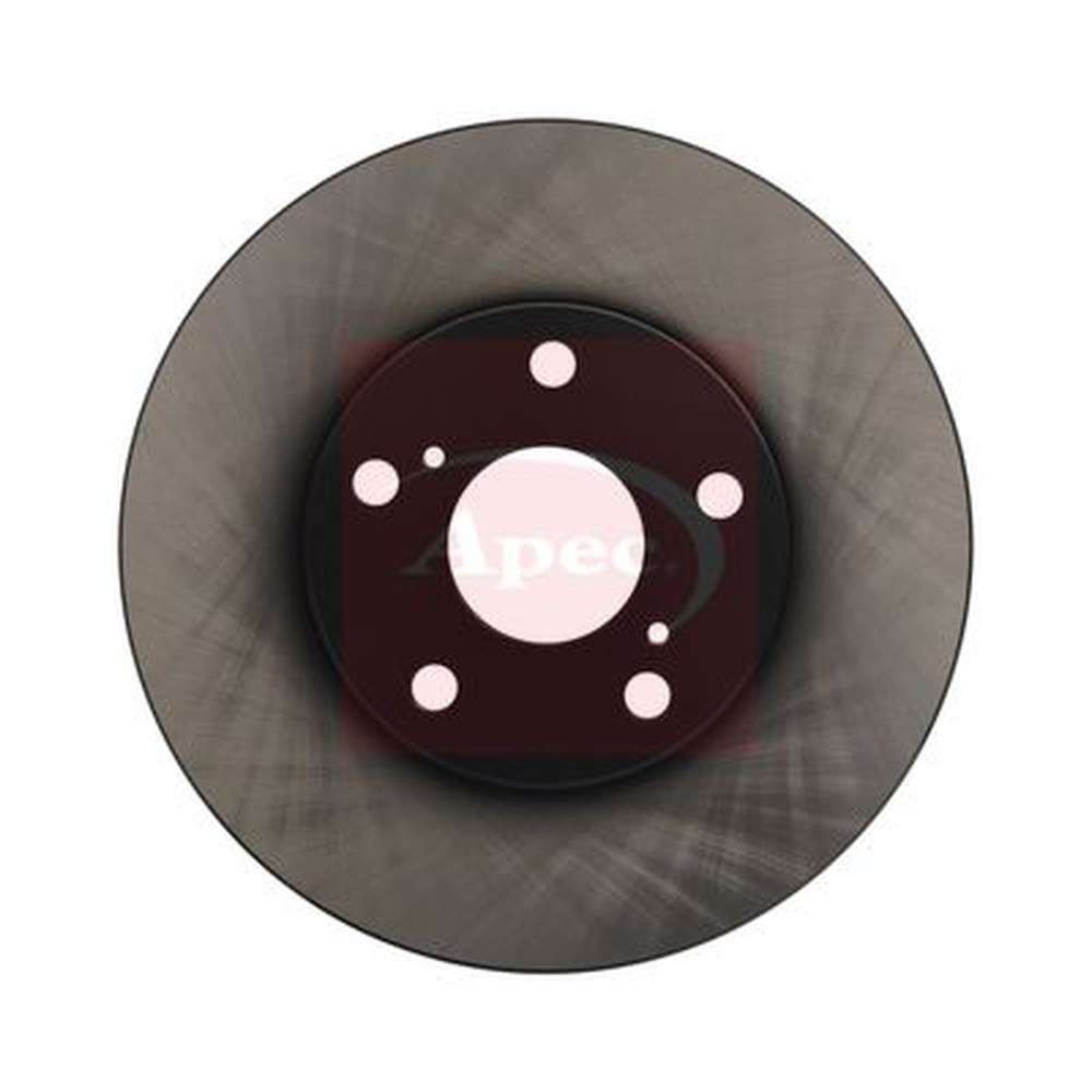 Apec Red Solid Brake Disc – DSK4201 – Fits Hyundai Rear – OE Matching Quality