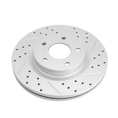 2Pcs Front Drilled Brake Disc Rotors Set For 2007 2008 2009 – 2023 Nissan Altima