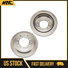 2x Rear Brake Disc Rotor Fit For 2001-2007 Toyota Sequoia 4Runner FJ Cruiser