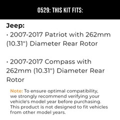 Front & Rear Brake Rotors + Ceramic Pads For Chrysler 200 Jeep Patriot Compass