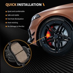 for 2003-2008 Toyota Corolla Matrix Pontiac Vibe Front Disc Rotors Brake Pads