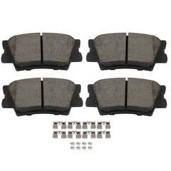 Front Rear Drilled Rotors Ceramic Brake Pads For Toyota Rav4 2013 2014 2015