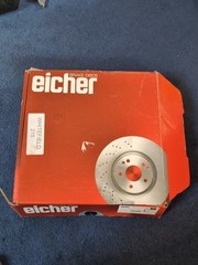 Eicher Solid Rear Brake Disc X 1 Outlander 2.0 Hybrid 4WD 2014-2021 302 mm