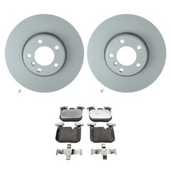 Hella Front Rotors TRW Pro Low-Met Disc Brake Pad Kit For F23 228i 230i F30 320i