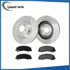 323mm Front Brake Rotors Ceramic Pads For 2006-2011 Cadillac DTS Buick LuCerne