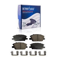 5-Lug Front Brake Pads Rotors for 2017-2021 Chevrolet Equinox