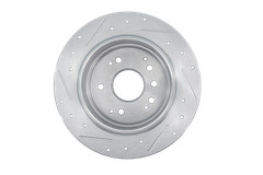 11.10″ (282mm) 5 Lug Rear Drilled Slotted Brake Rotor for Acura TL Honda Element