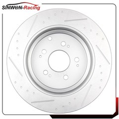 Front&Rear Brake Rotors Drilled Slotted For 2011 2012 2013 2014 Honda Odyssey