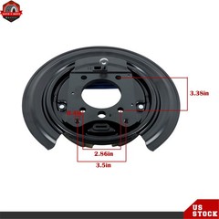 Rear Brake Dust Shield For Jeep Wrangler 2007-2017 Liberty 2008-2012 Dodge Nitro