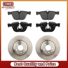 Rear Brake Rotors Brake Pads Fits 2007-2013 BMW X5 2008-2015 BMW X6