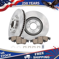12.98″Front Disc Rotors Ceramic Brake Pads for 2007 – 2015 INFINITI G35 G37 Q60