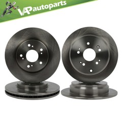 Front & Rear Brake Rotors Set of 4 for 2007-2016 Honda CR-V 2007-2012 Acura RDX