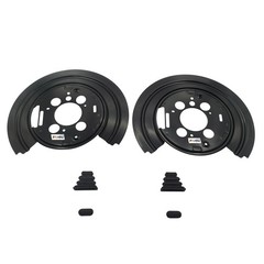 924685 Dust Shield Set For Aspen Durango Rear Brake Rotor Backing Plate 06-12