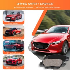 Rear Disc Brake Pads Fits Mazda CX-5 2022 DZ1864 HZ1846