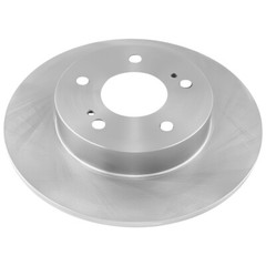 Front Vented & Rear Solid Disc Brake Rotors With Pads for Nissan Maxima 01-00