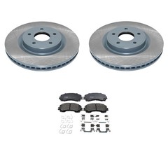 DuraGo Front Rotors TRW Pro Ceramic Disc Brake Pad Kit For Infiniti Q50 Q60 QX50