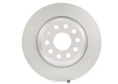 2x Brake Discs Pair Solid fits AUDI Q3 8U, F3B, F3N Rear 1.4 1.5 2.0 2.0D 300mm