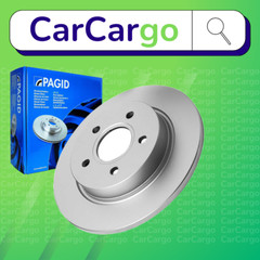 Pagid Solid Rear Brake Discs Pair For Ford Focus 1.5 EcoBoost 2014-2020 270.9 mm