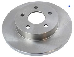 TRQ Rear Brake Rotor Non Directional BRA74084 Chevy Pontiac Saturn Chevrolet