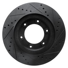 For Toyota Land Cruiser 93-97 Brake Rotor DFC Premium Drilled & Slotted Front