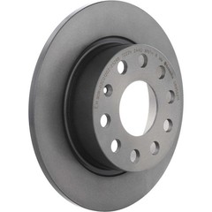 Disc Brake Rotor Rear 08.9502.11-BK Fits 2018-2021 Volkswagen Golf