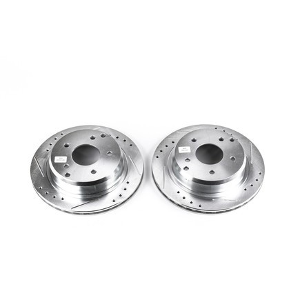 PowerStop Brakes AR8221XPR Evolution® Disc Brake Rotor Performance, Drilled, Slo