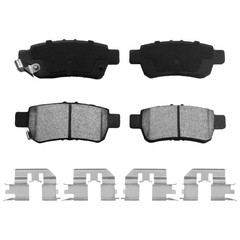 Rear Brake Rotors Ceramic Pads for Honda, Odyssey 2005 2006 2007-2010 ,V6 3.5L