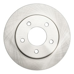 2x Rear Brake Rotors Solid Rust Preventative For Mazda 3 L4 2L 2004-2008 2010